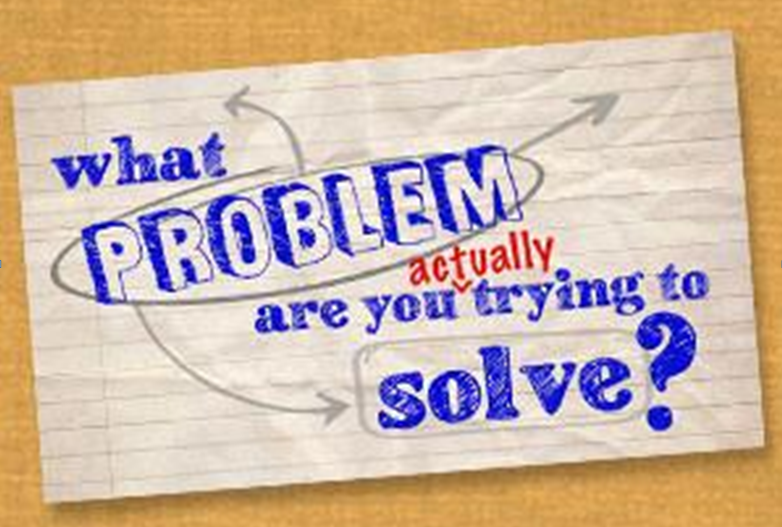 Poster - What Problem are you Actually Trying to Solve?